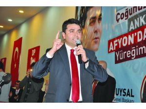 Dp Genel Başkanı Gültekin Uysal Afyonkarahisar’da