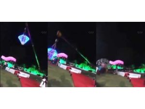 Devrilen Vincin Altında Böyle Kaldı