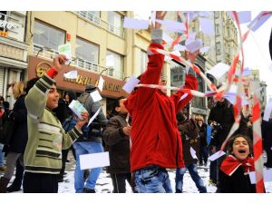 Chpden Taksimde Eylem