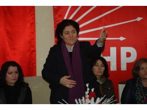 Chp Kadın Kolları Genel Başkanı Dokuzcan Seçim Çalışmaları İçin Niksar’da
