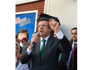 Bakan Zeybekci Salihli’de Seçim Bürosu Açtı