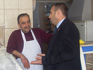 Ateş Esnafla Buluştu, Projeleri Takdir Topladı