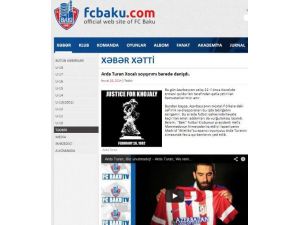 Arda Turan’dan Hocalı Mesajı