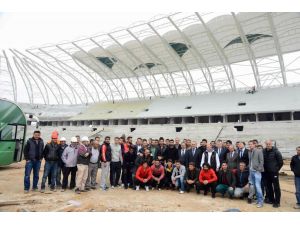 Konyaspor Yeni Stadını Gezdi