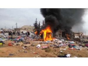 Esed Pazar Yerini Bombaladı