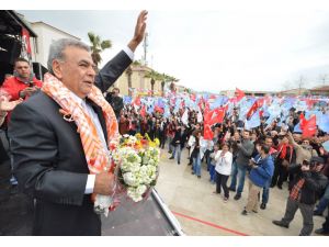 Aziz Kocaoğlu, Urla Seçim Bürosu Açılışına Katıldı