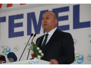 Bakan Eroğlu Ve Çavuşoğlu Antalya’da Temel Attı