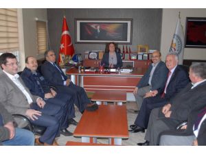 Mhp Genel Başkan Yardımcısı Öztürk’den, Başkan Kılçık’a Ziyaret