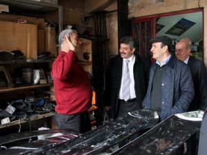 Canalioğlu, Büyük Sanayi Esnafının Sorunlarını Dinledi