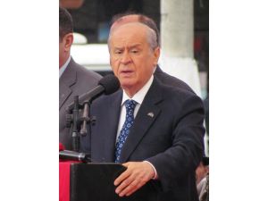 Mhp Genel Başkanı Bahçeli İzmirde