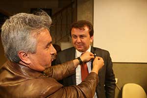 Erkoç, Tema Gönüllüleriyle İstişarede Yaptı