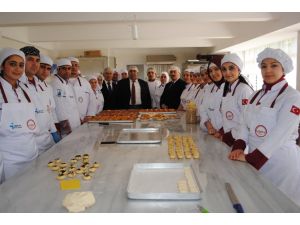 Pasta Ve Unlu Mamüller Sektörüne Kalifiye Eleman Yetiştiriliyor