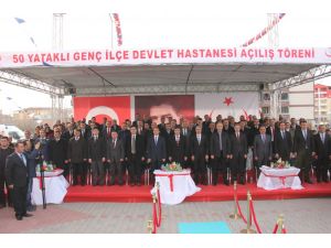 Bakan Yılmaz, Genç Devlet Hastanesi’nin Açılışını Yaptı