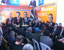 Mahçiçeke Fatmalı Halkından Tam Destek