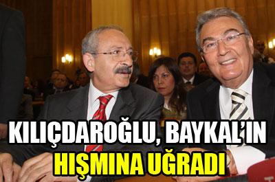 Kılıçdaroğlu Baykalın hışmına uğradı 
