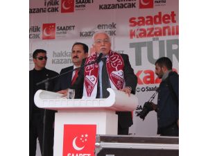 Sp Genel Başkanı Kamalak, Mitinglerine Elazığdan Başladı