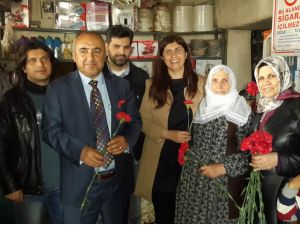 Ak Parti’li Beyaz’dan Eşi Vefat Eden Kadınlara Ziyaret