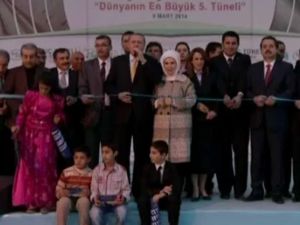 Başbakan Türkiye’nin En Uzun Sulama Tünelini Açtı