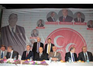 Bahçeli Samsun’da Stk Üyeleri İle Bir Araya Geldi