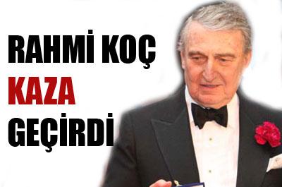 Rahmi Koç kayak yaparken kalçasını kırdı 