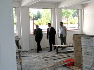 Kocatepe Okul İnşaatlarını Gezdi