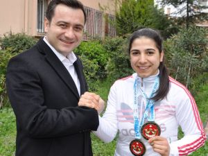 Nimetullah Topu Destekledi, Altın Madalya Getirdi