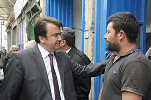 Erkoç Sanayi Esnafını Ziyaret Etti