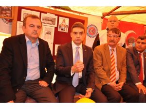 Umut Oran’dan Direniş Çadırına Destek Ziyareti