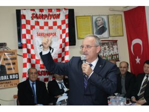 Ak Partili Sedat Özsoy’a, Samsunlular’dan Destek
