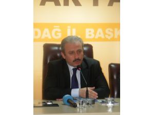 Ak Parti Genel Başkan Yardımcısı Mustafa Şentop: