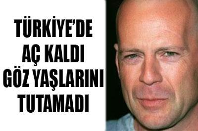 Bruce Willis hüngür hüngür ağladı