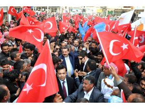 Bakan Çelik, Akçakalede Seçim Bürosu Açtı