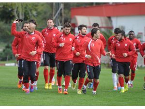 Samsunsporda Ankaraspor Maçı Hazırlığı