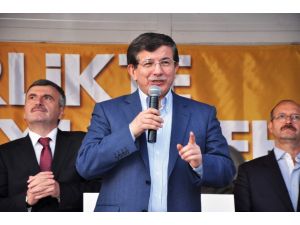 Bakan Davutoğlu, Konyada Mitinglere Devam Ediyor