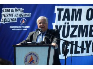 Demokratik Sol Parti (Dsp) Genel Başkanı Masum Türker Antalya’da Muratpaşa Tam Olimpik Yüzme Havuzu Açılışına Katıldı.