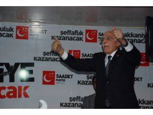Sp Genel Başkanı Kamalak’ın Tokat Mitingi