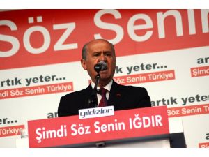Mhp Genel Başkanı Bahçeli Iğdır’da