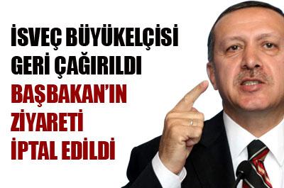 Başbakanlıktan İsveç Parlamentosunun kararına tepki 