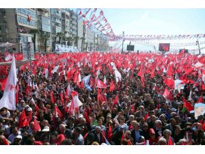 Chp Genel Başkanı Kılıçdaroğlu, Partisinin İzmir Mitinginde Konuştu