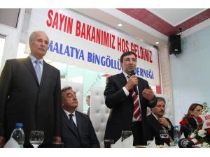Bakan Yılmaz, Bingöllüler İle Bir Araya Geldi