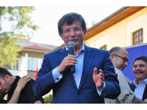 Bakan Davutoğlu Manisa’da