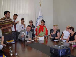 AB’li Öğrenciler Kabakçı’yı Ziyaret Etti