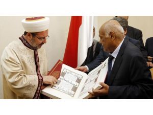 Diyanet İşleri Başkanı Görmez, Başbakan Salem Basindeva İle Biraraya Geldi