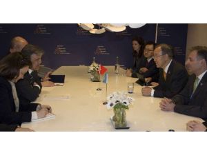 Cumhurbaşkanı Gül, Ban Ki-mun İle Bir Araya Geldi