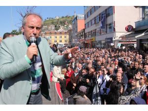 Chp Grup Başkanvekili Muharrem İnce Giresunda