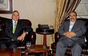 Güzelbey’den Konukoğlu’na Veda Ziyareti