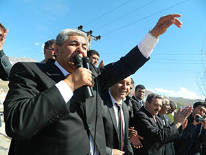  Fatih Vicdan Ekinözü’nde Miting Düzenledi