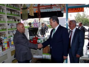 Bbp Genel Başkanı Destici Keçiören Esnafını Ziyaret Etti