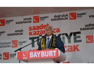Sp Genel Başkanı Kamalak, Bayburt’ta
