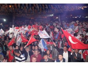 Sarıçamda Ak Partiden Görkemli Miting